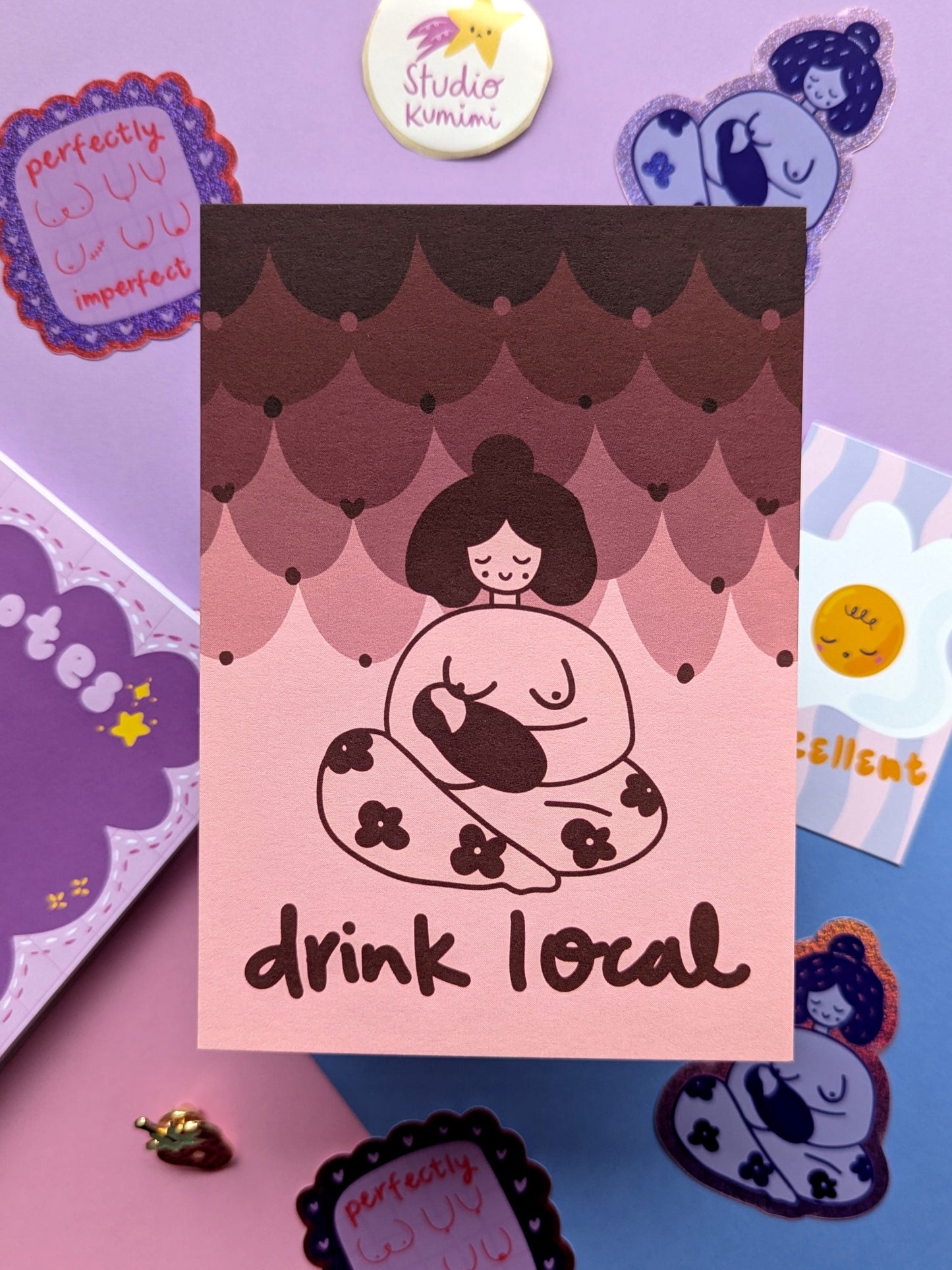 Drink Local Postcard
