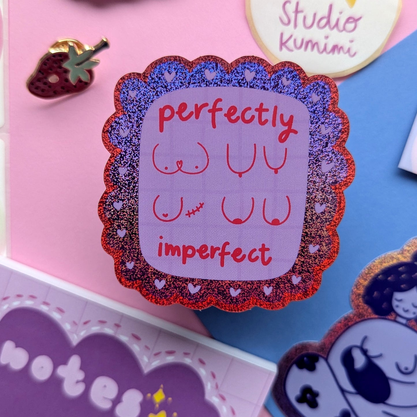 Perfectly Imperfect Sticker