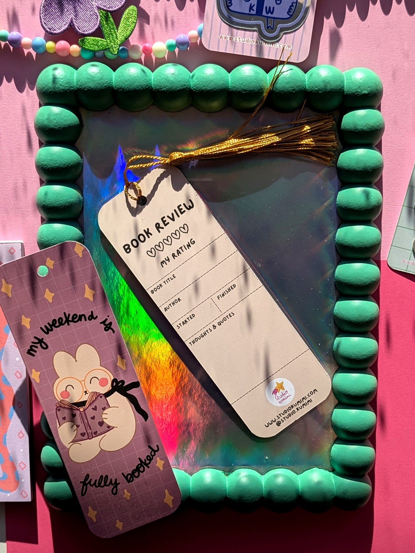 My Weekend Is Fully Booked Bookmark