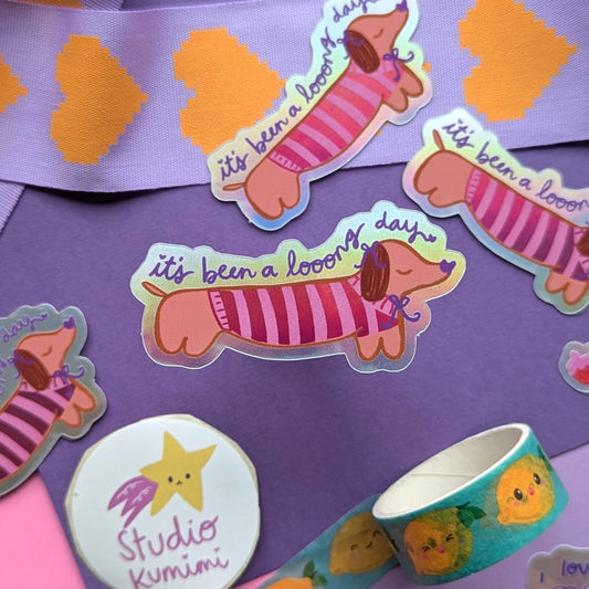 It's Been A Loooong Day Sticker