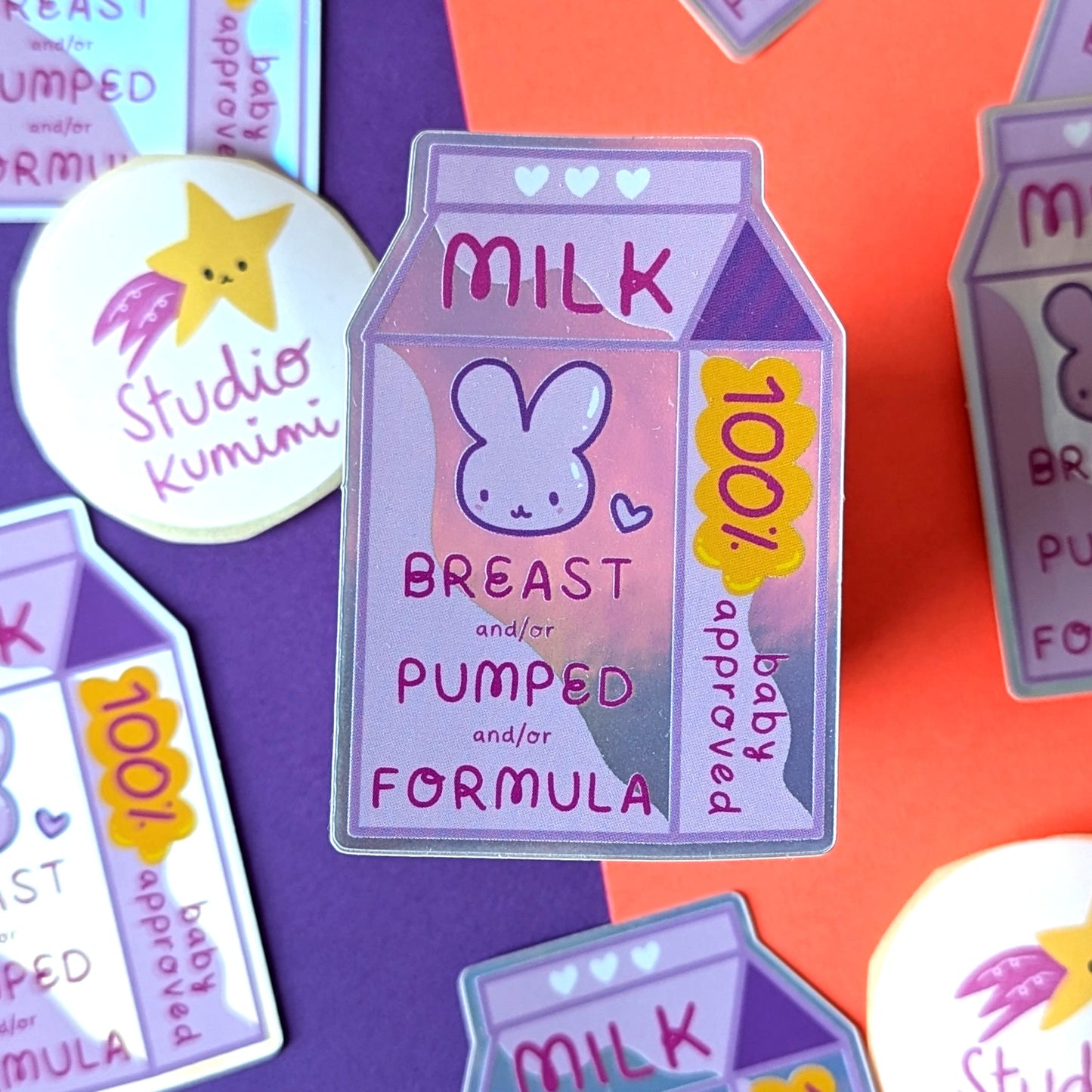 Milk Sticker