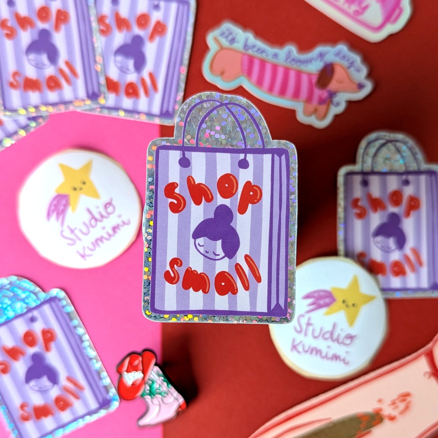 Shop Small Sticker