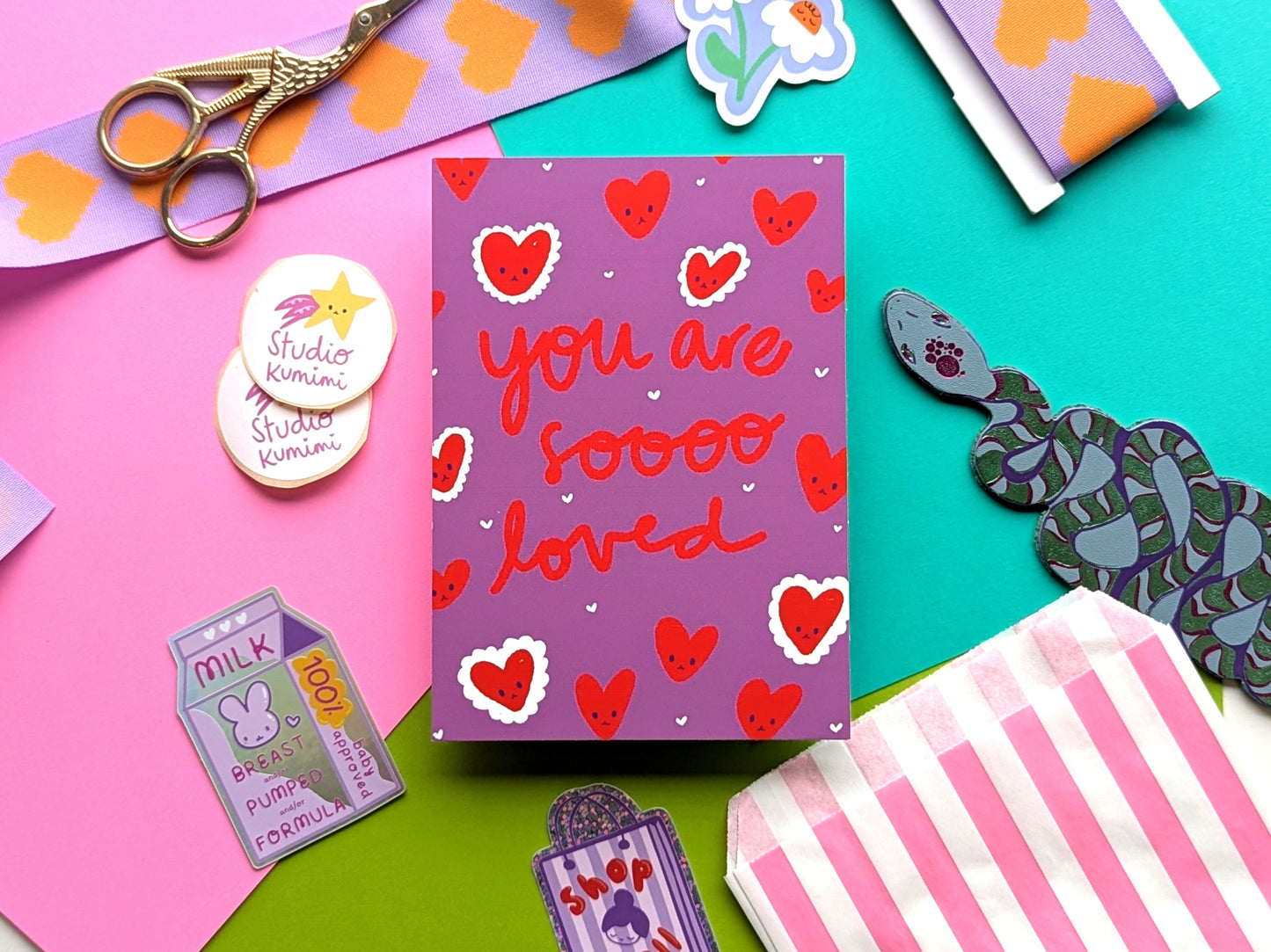 You Are Soooo Loved Postcard