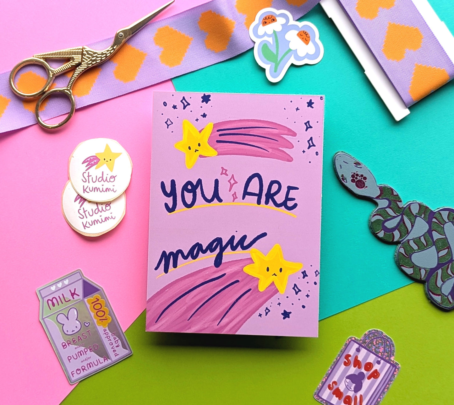You Are Magic Postcard