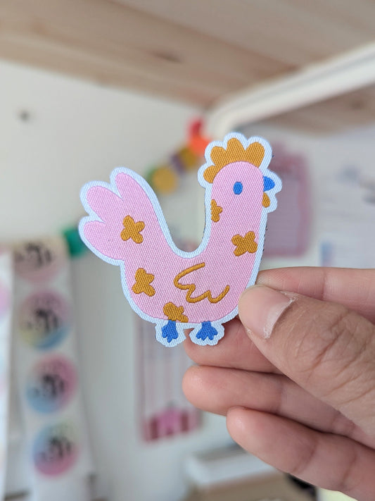 Pink Chicken Patch