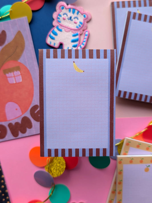 Banana mini A7 notepad