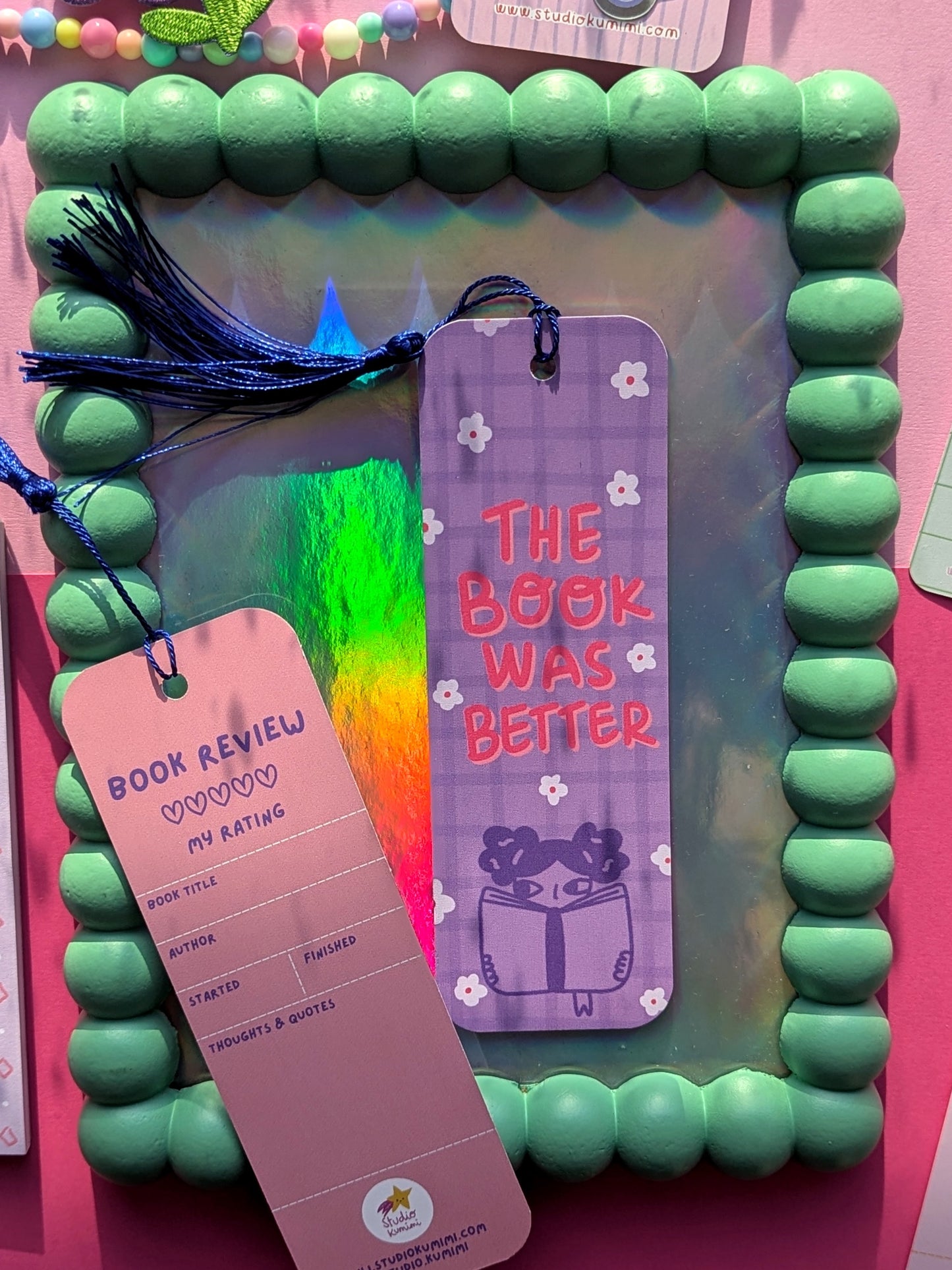 The Book Was Better Bookmark