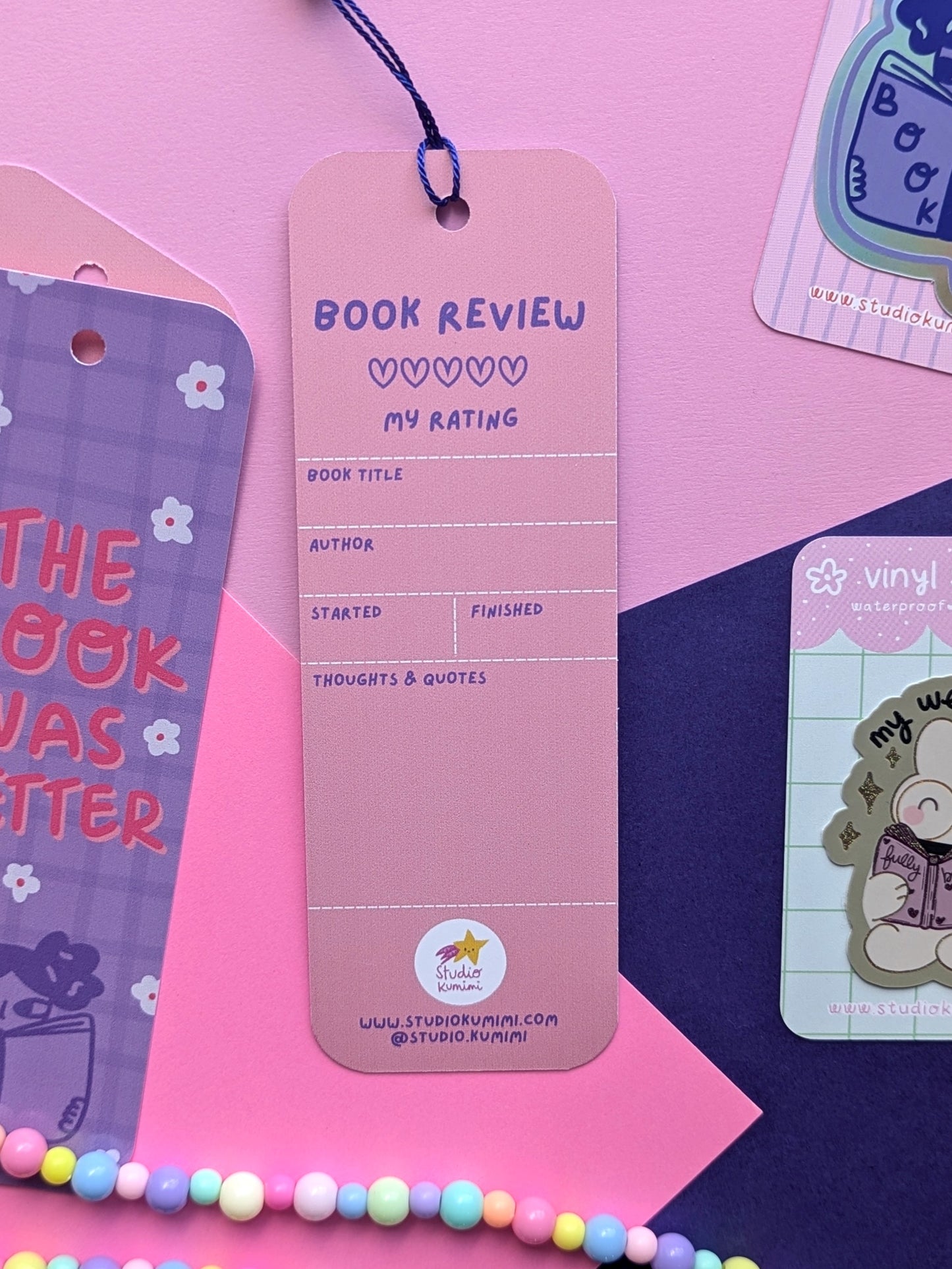 The Book Was Better Bookmark