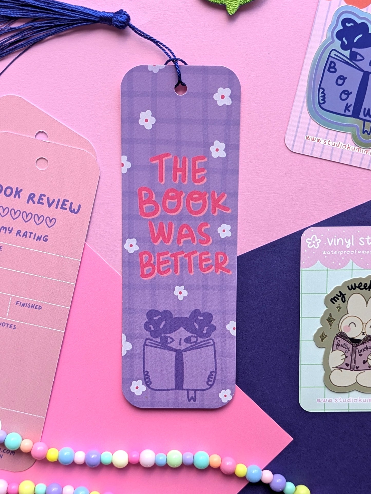 The Book Was Better Bookmark