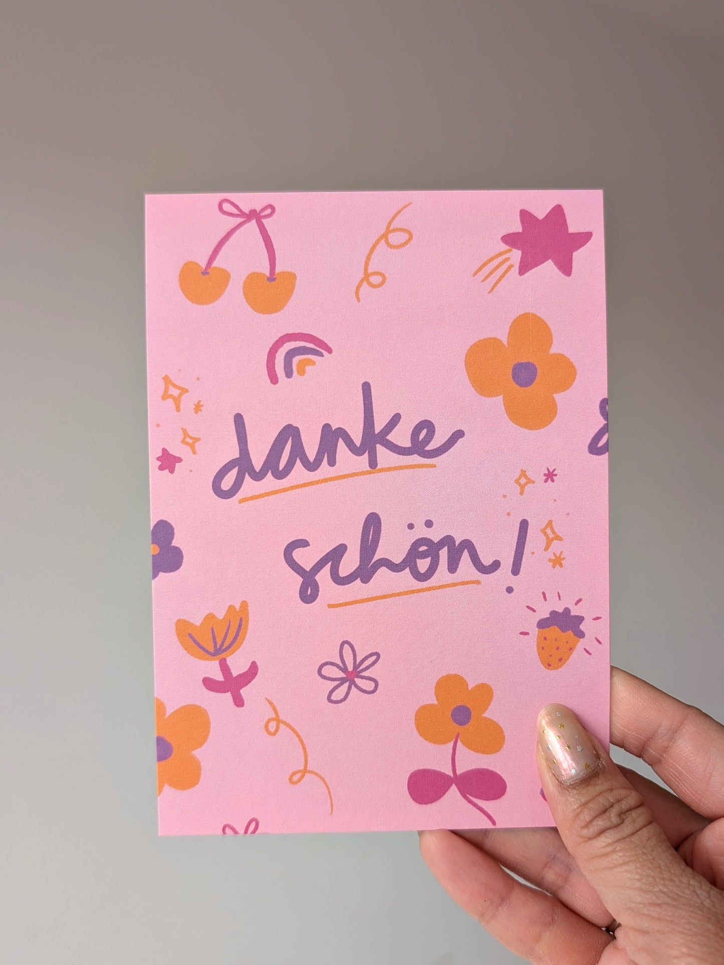 Danke Schön! Postcard