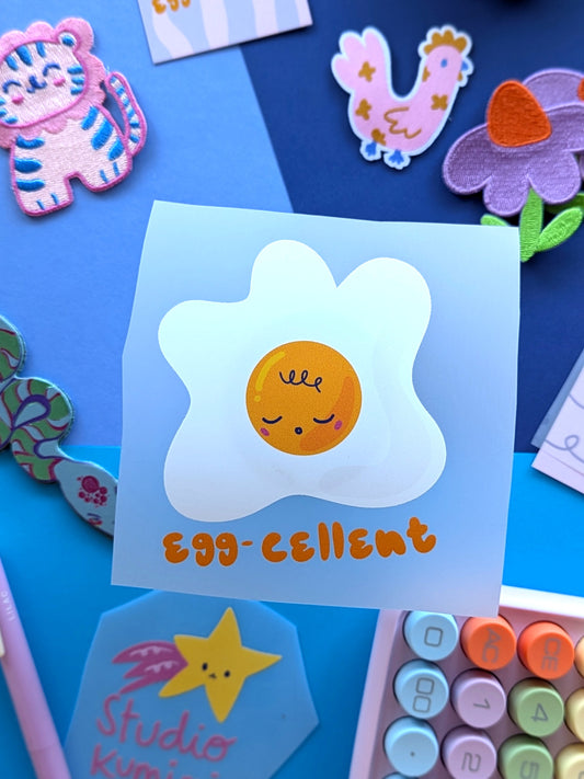 Egg-Cellent Bügelbild