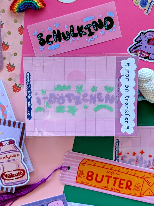 i-Dötzchen Iron-on Transfer (Bügelbild)