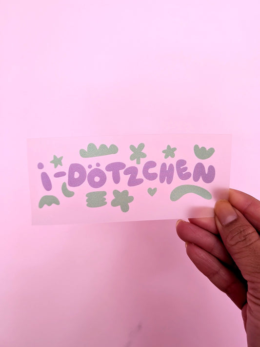 i-Dötzchen Iron-on Transfer (Bügelbild)