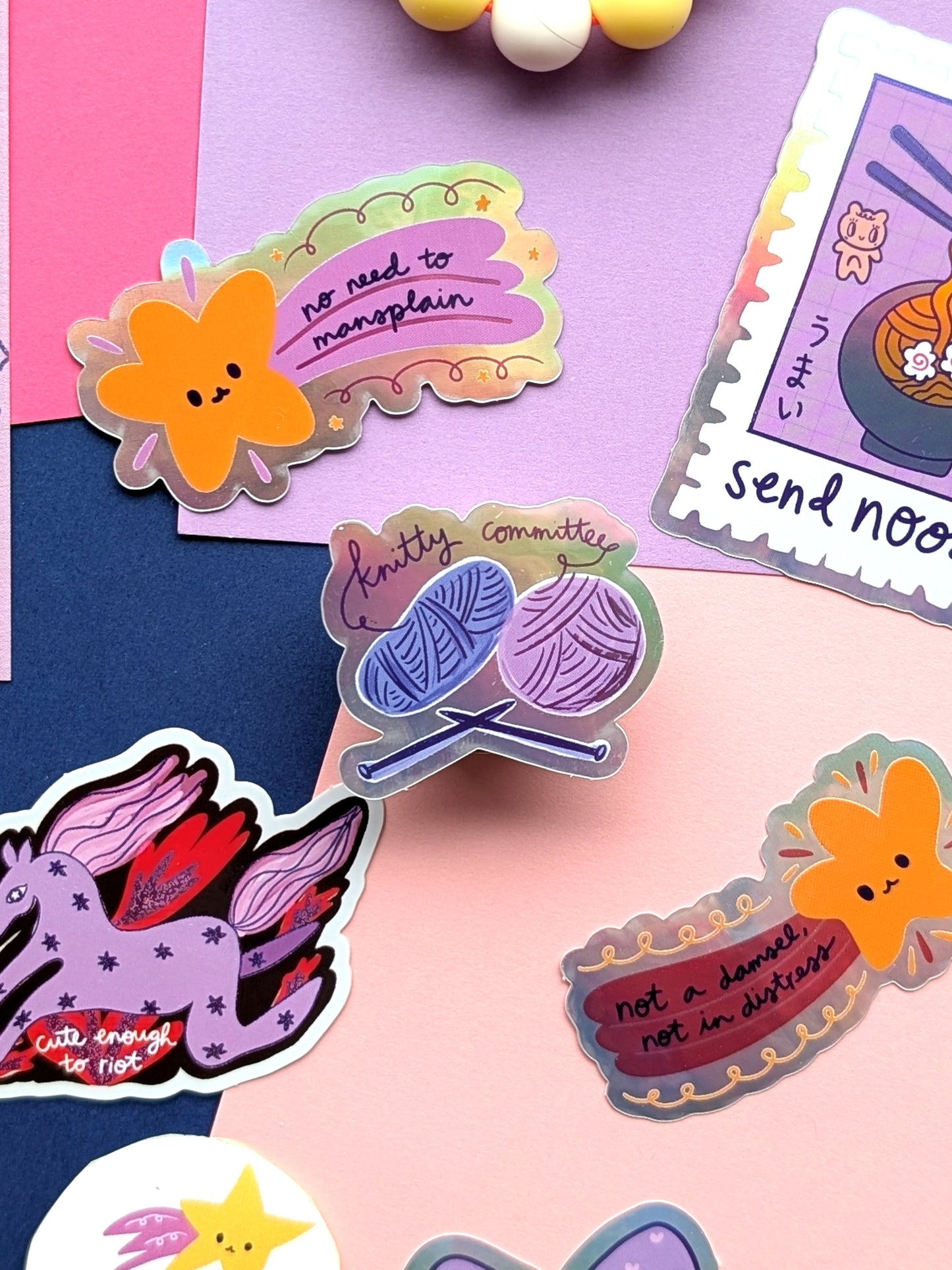 Knitty Committee Sticker