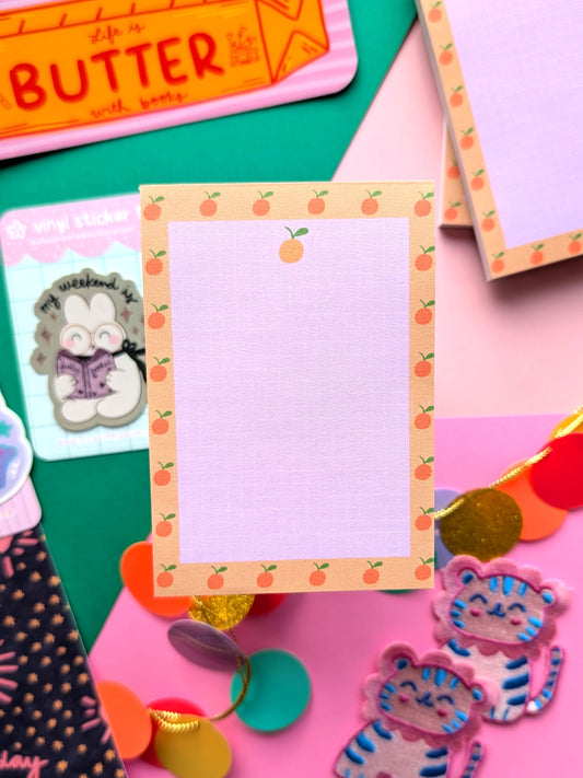 Mandarin mini A7 notepad