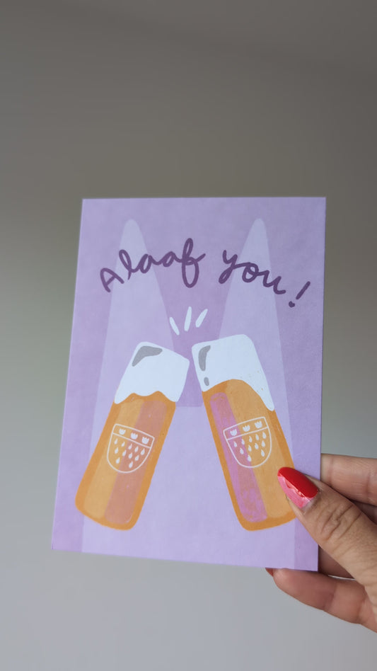 Alaaf You Postcard