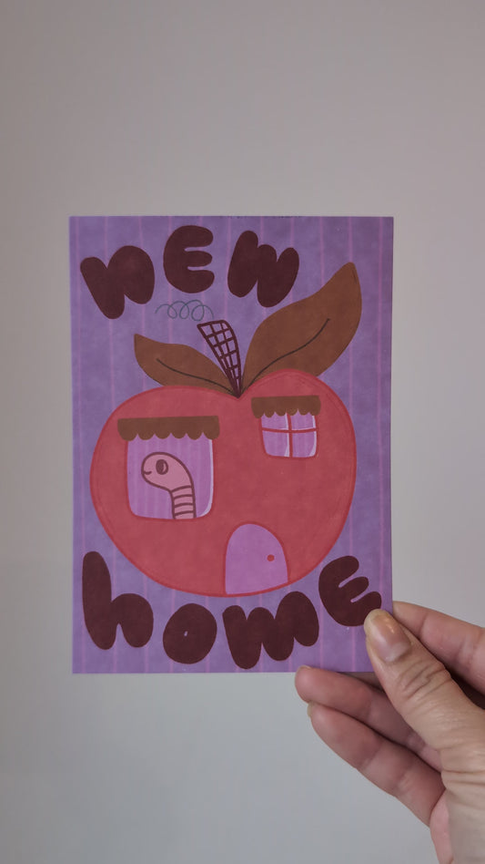 New Home Postcard