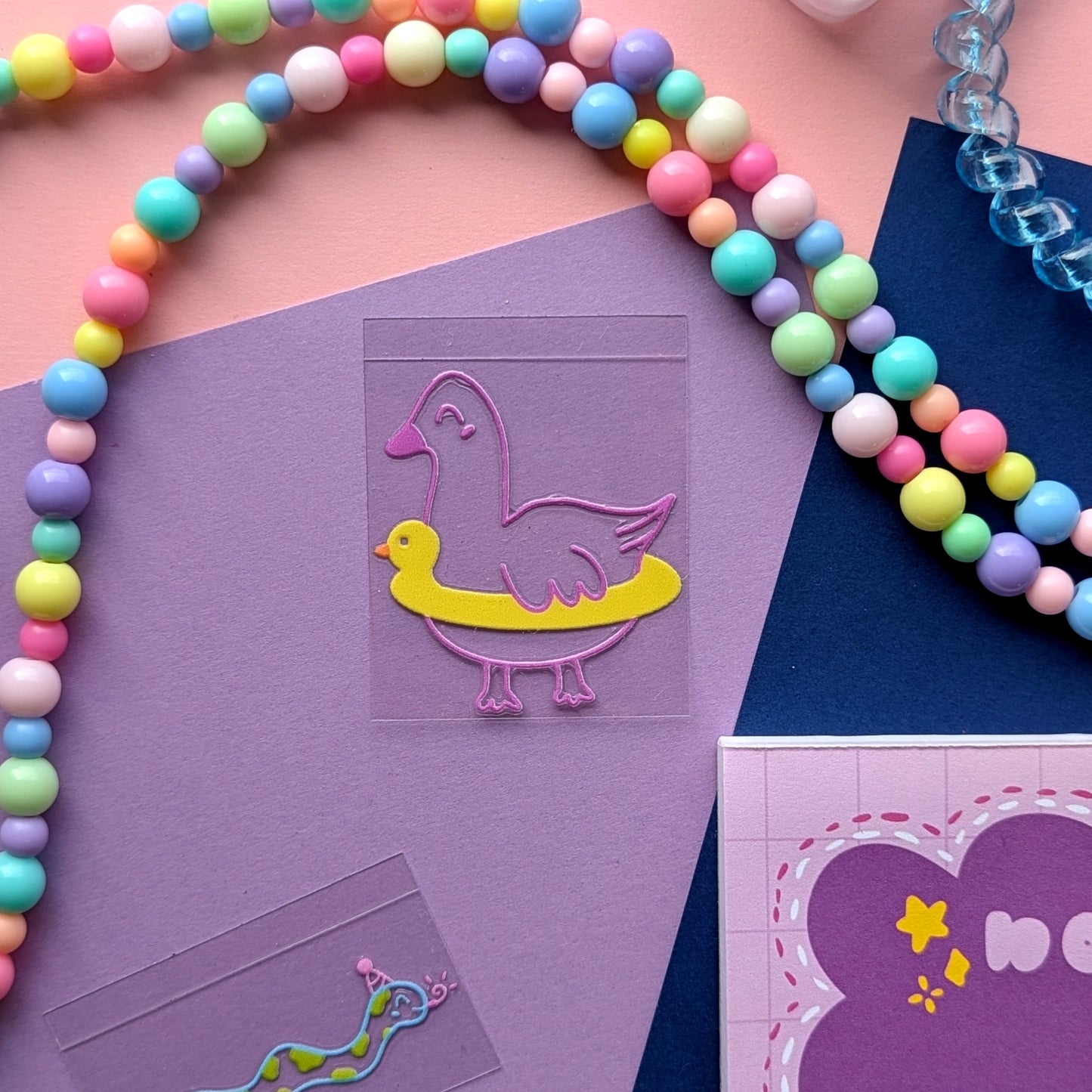 DIY Silly Goose Transfer Sticker