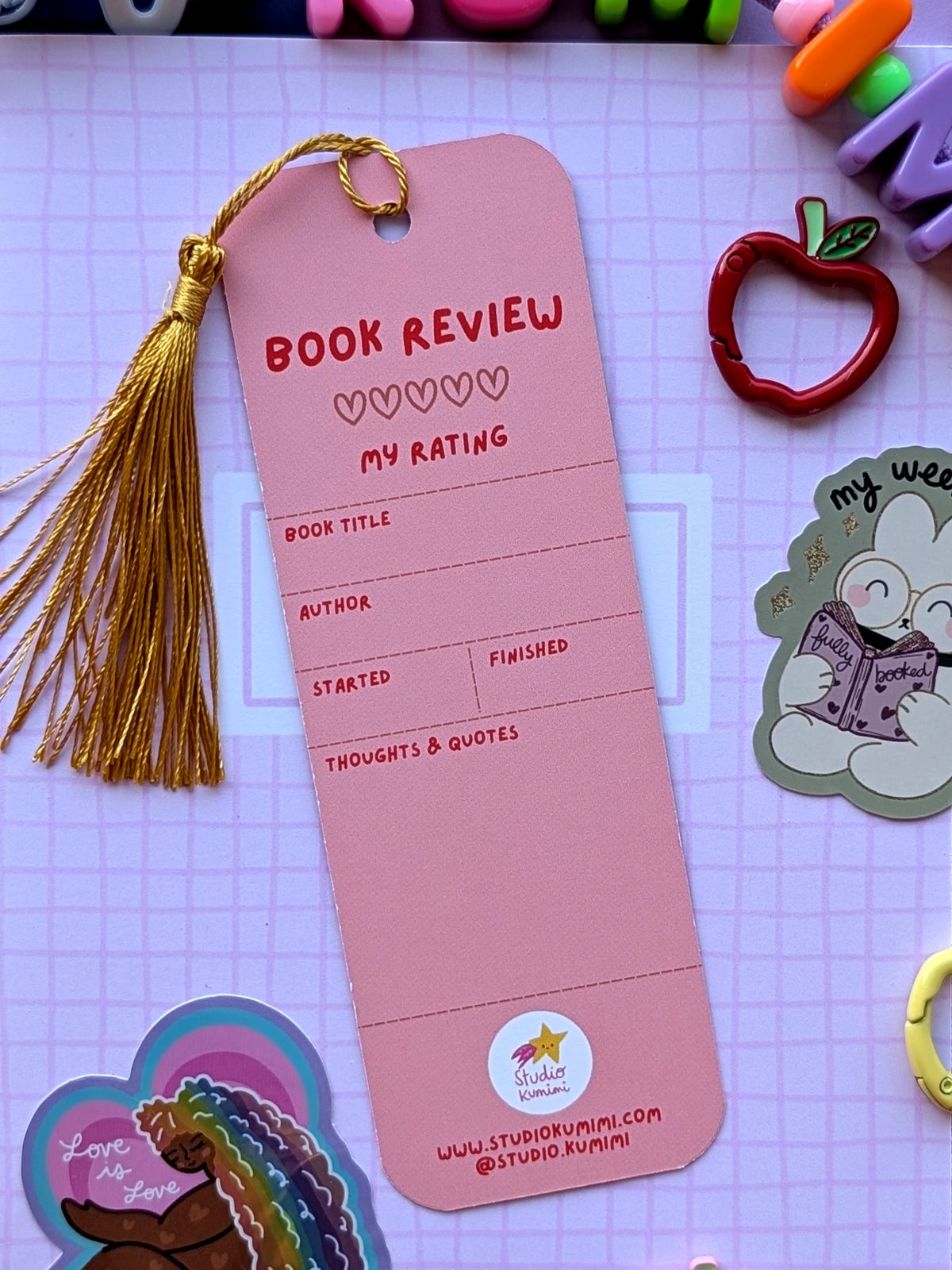 Definitely Not Smut Bookmark