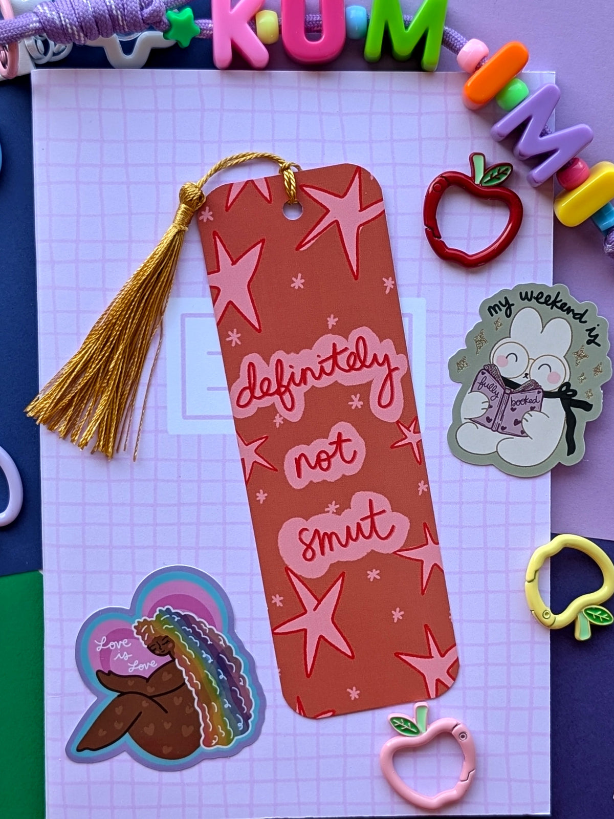 Definitely Not Smut Bookmark